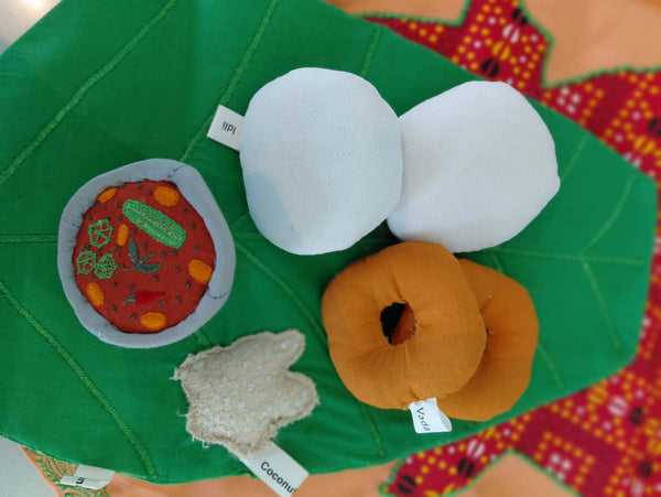 Multiculural Breakfast Food Set - Indian