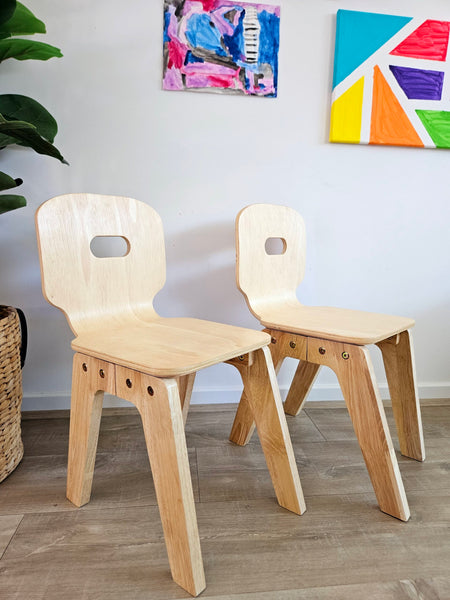 Danish Square Table and 2 Amber Chairs  Very Limited Stock - Pre Orders Welcome