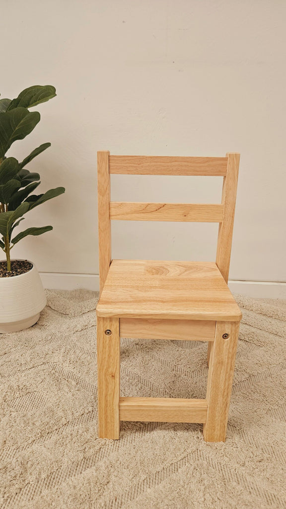 Stacking Chairs set of 2 Available in Natural or White