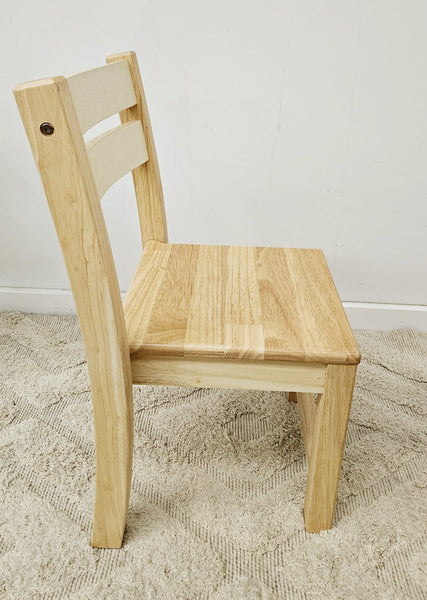 Stacking Chairs set of 2 Available in Natural or White