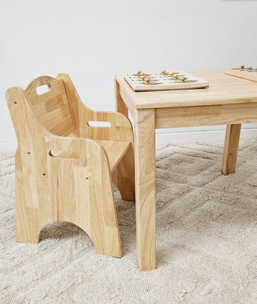 Toddler Set-Medium Round Table and 2 Toddler Chairs
