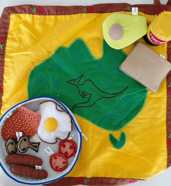 Multicultural Breakfast Food Set - Australian