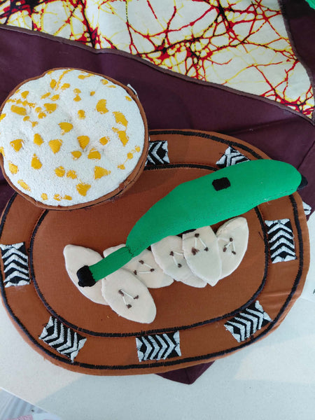 Multicultural Breakfast Food Set - African