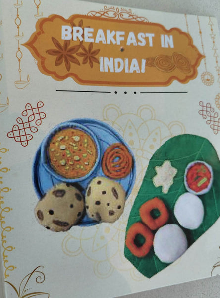 Multiculural Breakfast Food Set - Indian