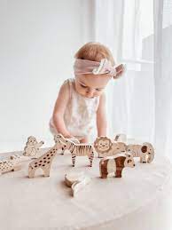 Animals Wooden Assorted Set of 12
