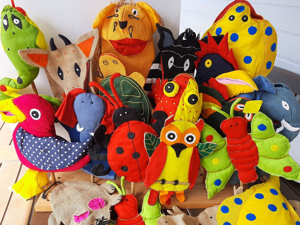 Hand Puppets - Fairtrade Assorted