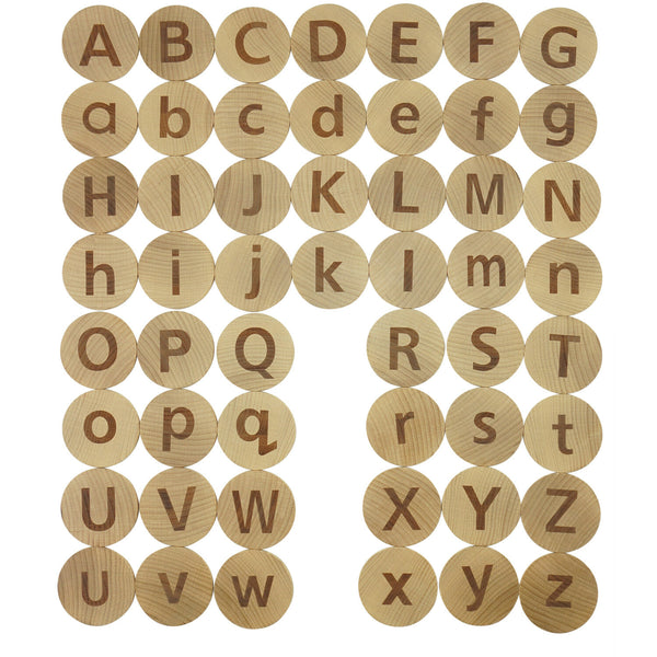 Tactile Alphabet Matching Pairs Upper and Lower Case