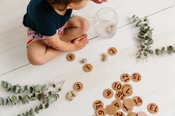 Tactile Wooden Numbers Set