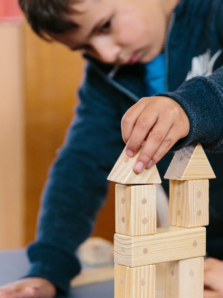 Wooden Blocks Magnetic Natural