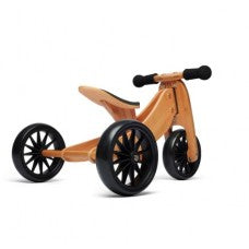 Kinderfeets Tiny Tot Bamboo Plus 2-in-1 Trike Balance Bike