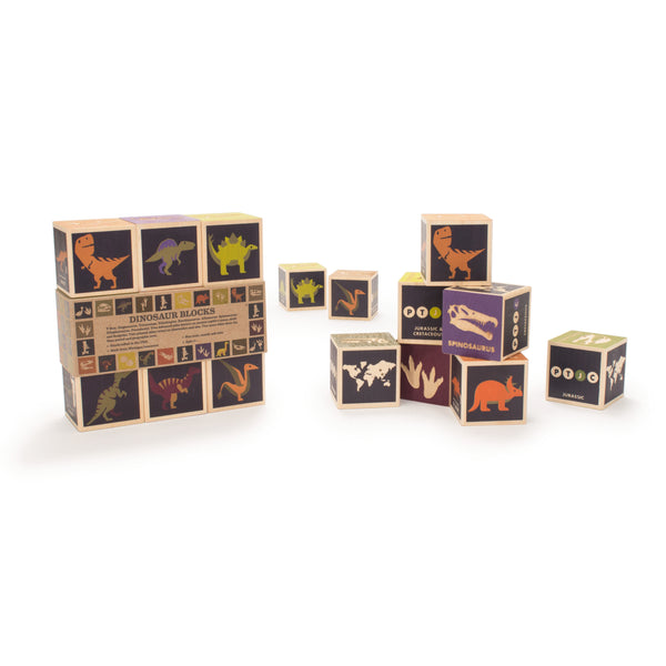 Wooden Blocks Dinosaurs