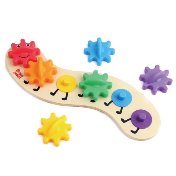 Wooden Gear Caterpillar