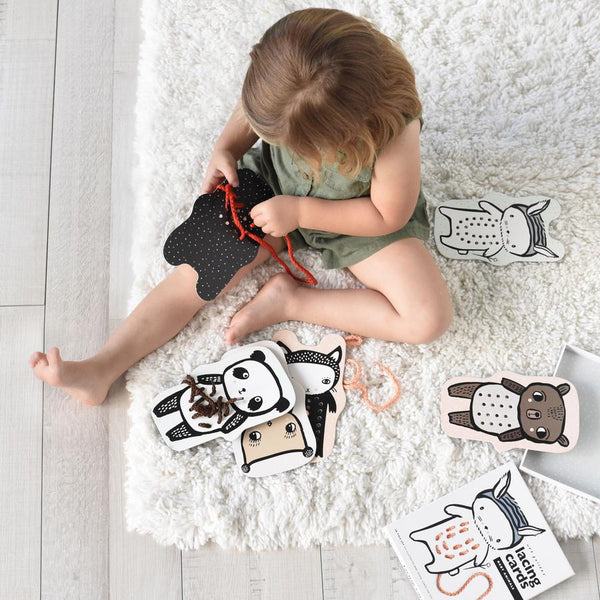 Wee Gallery - Baby Animal Lacing Cards