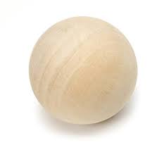 Wooden Balls. Bamboo Construct and Roll Kit. Accessory Set of 3