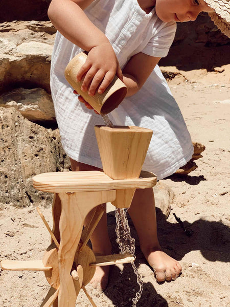 Explore Nook Wooden Water and Sand Wheel